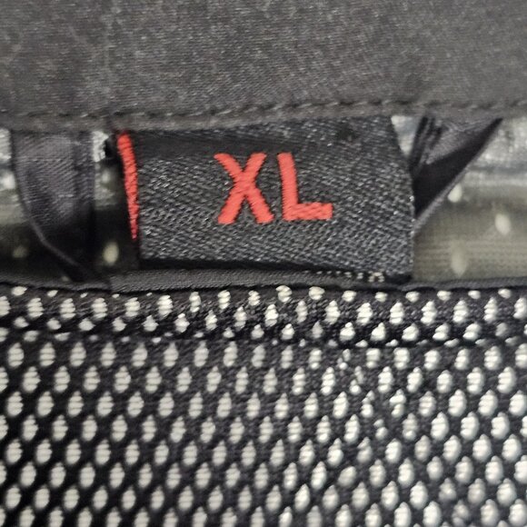 Olympia Moto Sports Men’s Sz XL Motorcycle Jacket with Zip Out Lining Black Gray - Picture 3 of 6